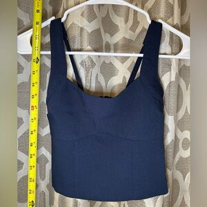 Abercrombie & Fitch Navy Crop Top